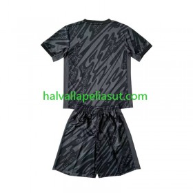 Jalkapallo Pelipaidat/Peliasut Ranska Maalivahti Lasten Vieraspaita Euro 2024 Lyhythihainen